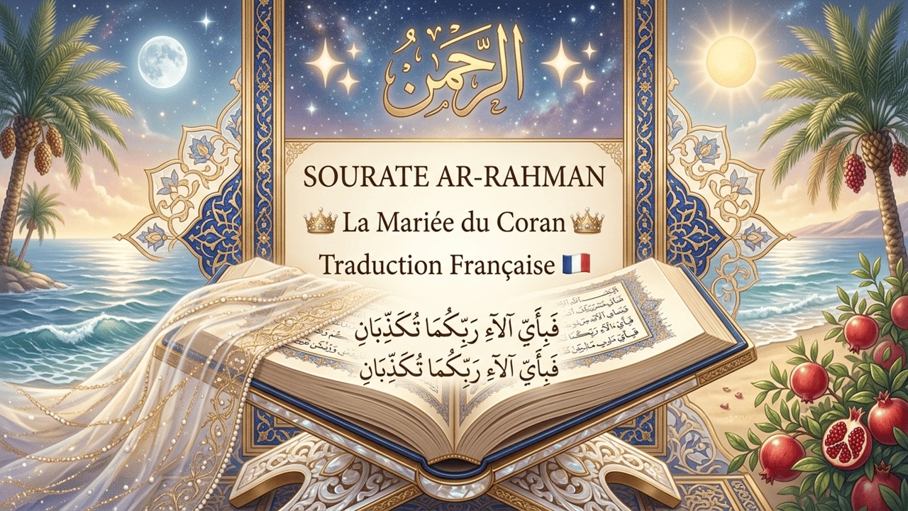 Sourate Ar-Rahman Complète - Récitation Magnifique avec Traduction Française | سورة الرحمن