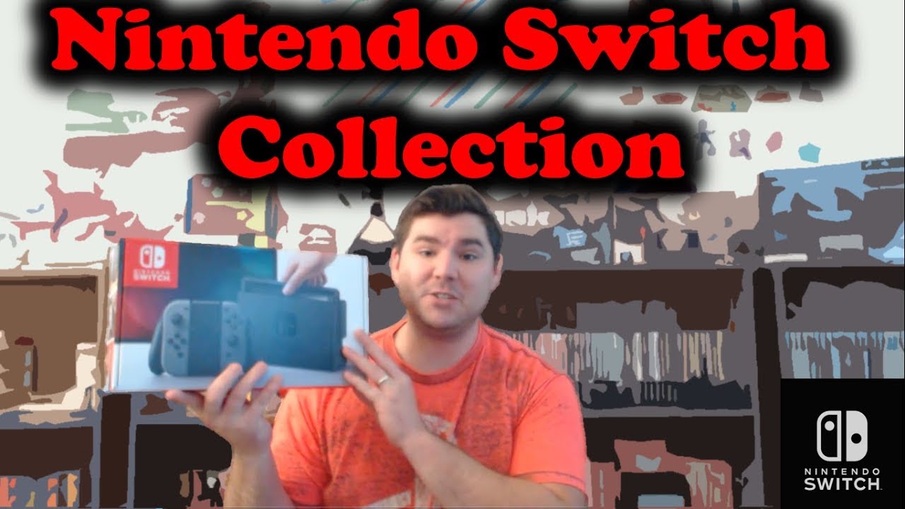 Inside the Game Room: Nintendo Switch Collection 2017!