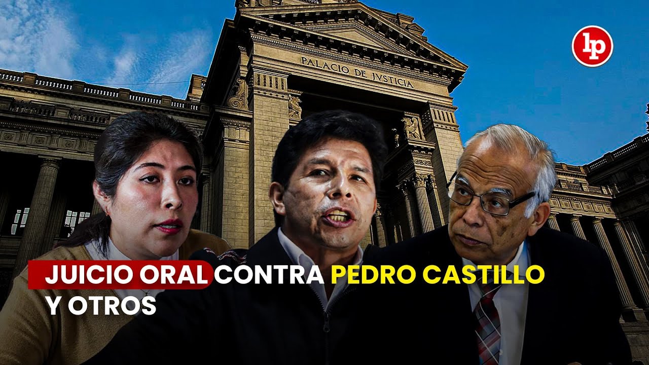 Juicio oral contra Pedro Castillo, Aníbal Torres y otros por presunta rebelión