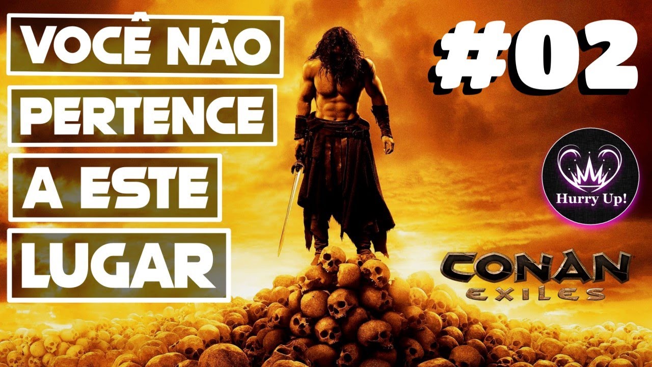 #02 CONAN EXILES | FOGUEIRA E ESPADA | SOLO | SÉRIE GAMEPLAY PT-BR