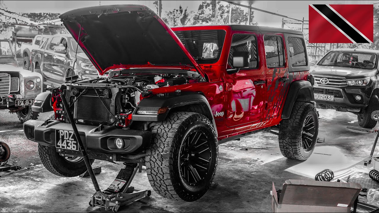 GOLIATH BUILD! A Trinidad Off-Road Jeep Build ft. Monster Mods Inc.