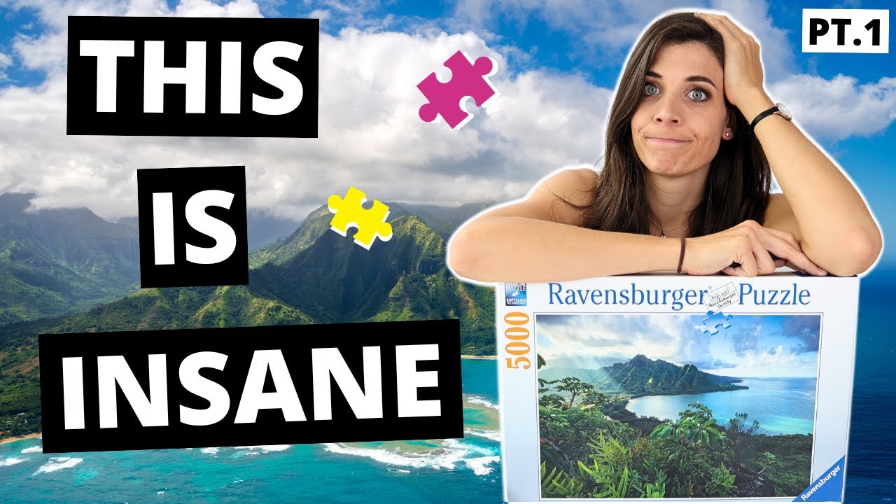 PART 1/2 | My FIRST EVER 5000 Piece Puzzle!!! 5k Subscribers Special 🧩