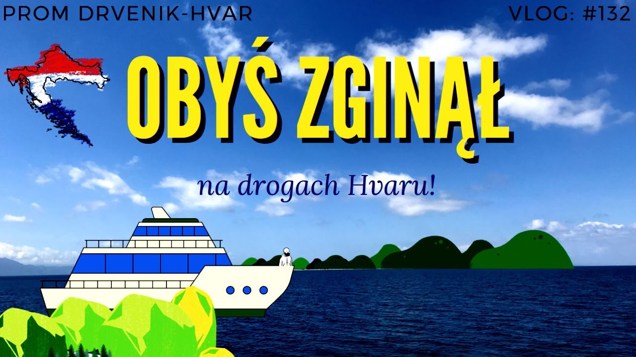 Najpiękniejsza WYSPA w Chorwacji. Płyniemy promem Drvenik - Hvar #132