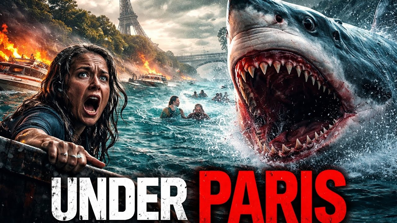A Giant Shark Trapped Paris Underwater | Full Action Survival Movie Recap