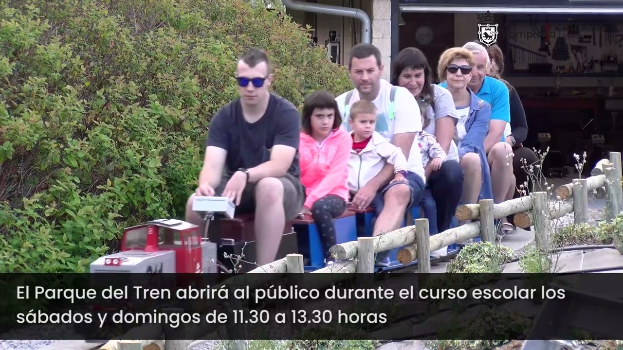 El Parque del Tren de Trinitarios se abre a visitas escolares y de asociaciones y colectivos