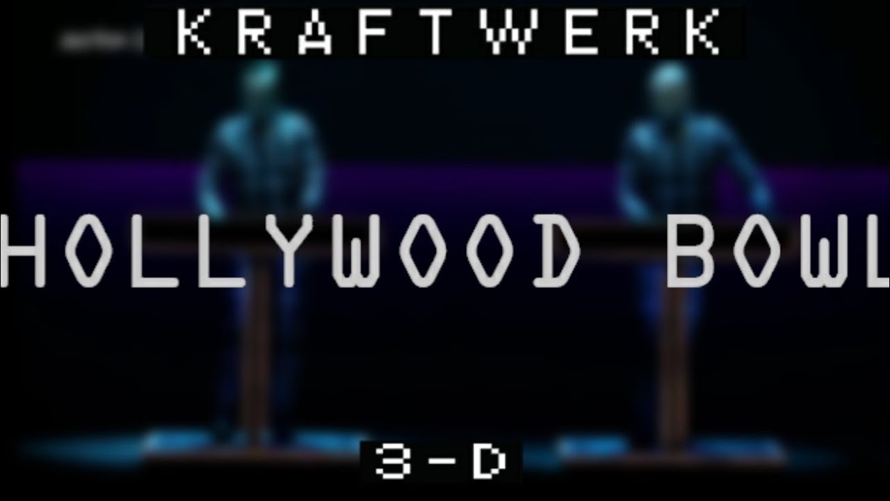 Kraftwerk - Computerlove - Rare Recording - Hollywood Bowl 2016