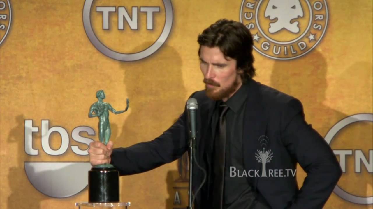 Christian Bale wins SAG Award for Best Supporting Actor in Film for 