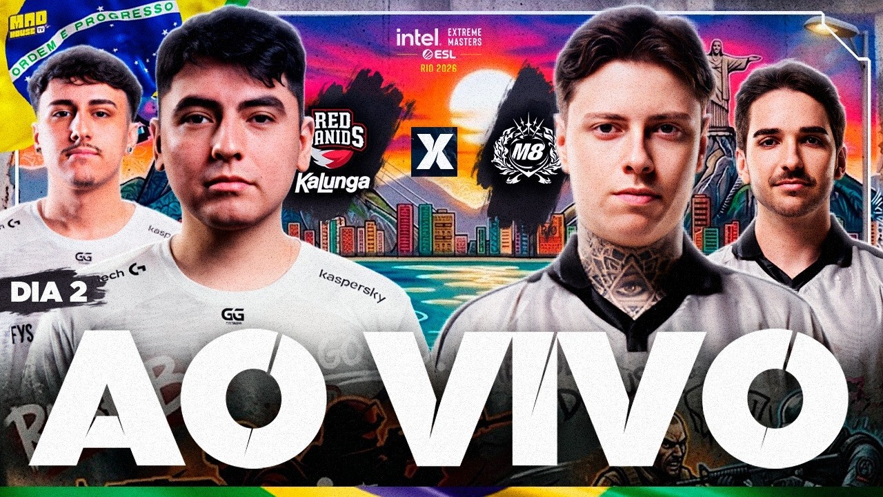 RED CANIDS X GENTLE MATES - IEM RIO 2026 (DIA 02) - AO VIVO !social !furia