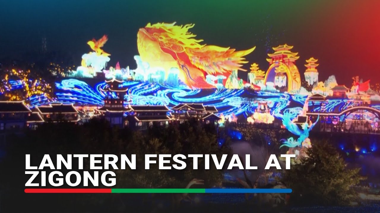 Colorful lanterns dazzle visitors in China ahead of Chinese New Year | ABS-CBN News