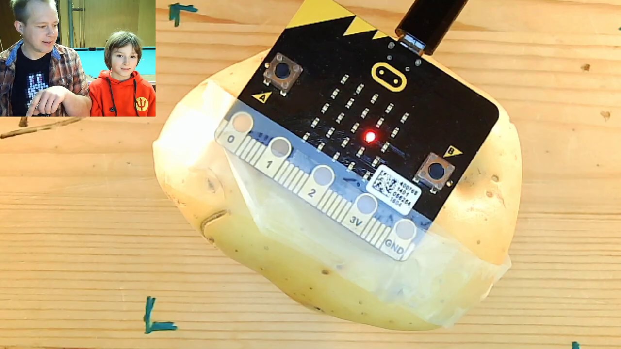 MakeCode for micro:bit - Hot Potato