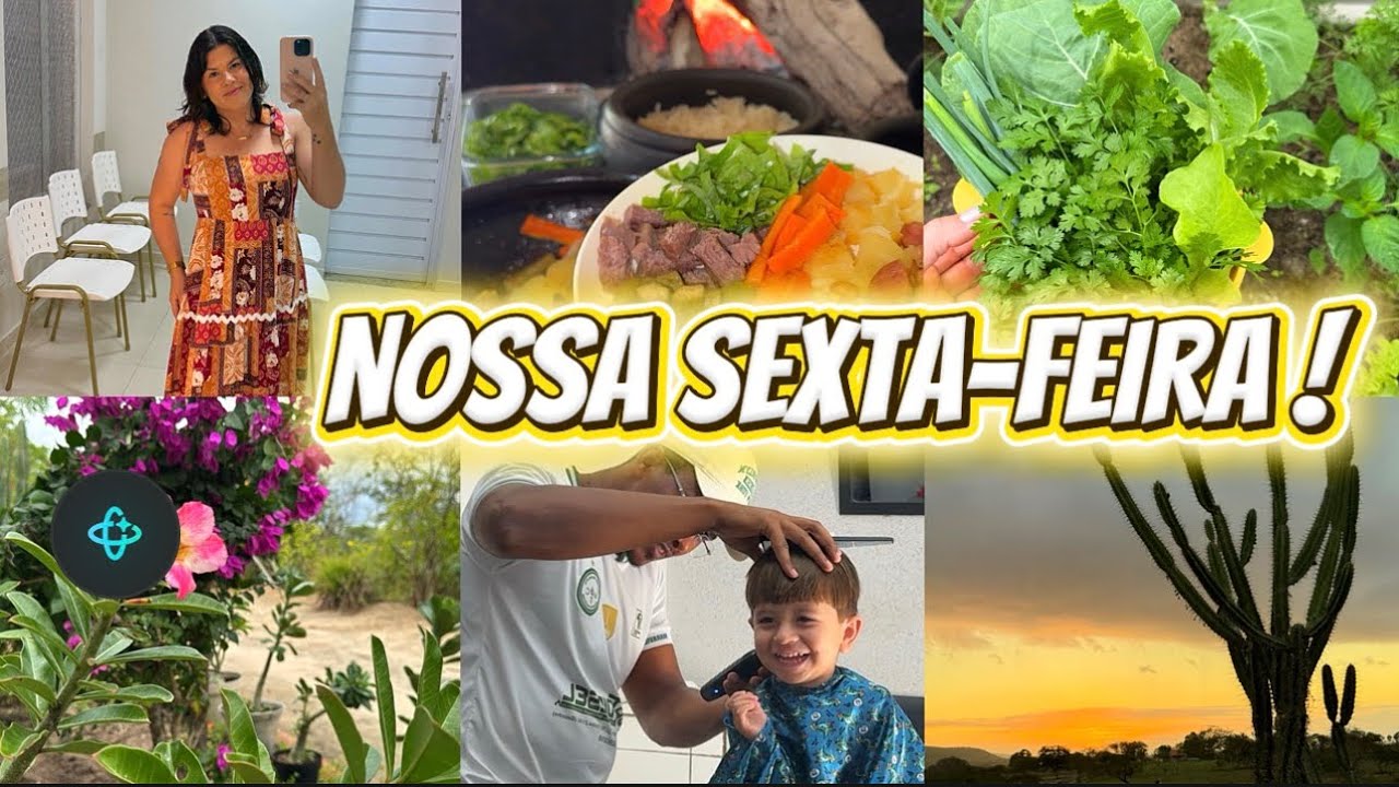 ROTINA DI&Aacute;RIA / LEVAMOS JOS&Eacute; PRA CORTAR O CABELO / ALMO&Ccedil;O NO FOG&Atilde;O A LENHA 
