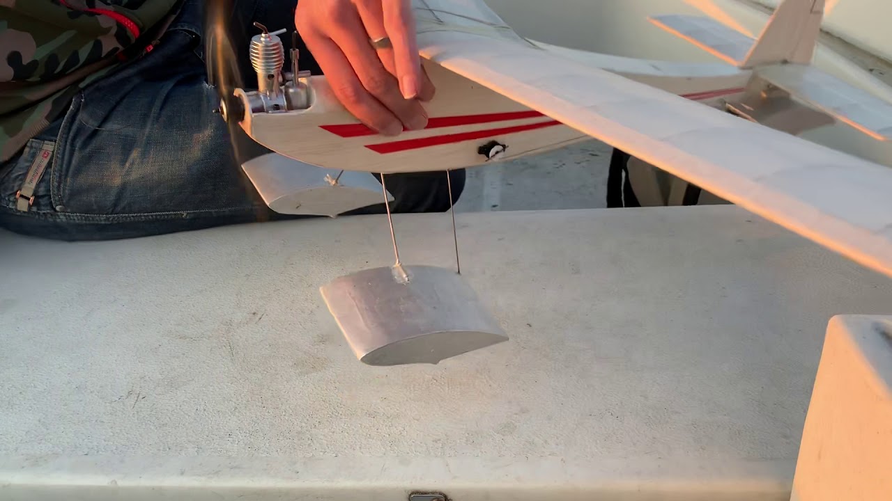 Vic Smeed Poppet with MP Jet 040 classic 3rd flight