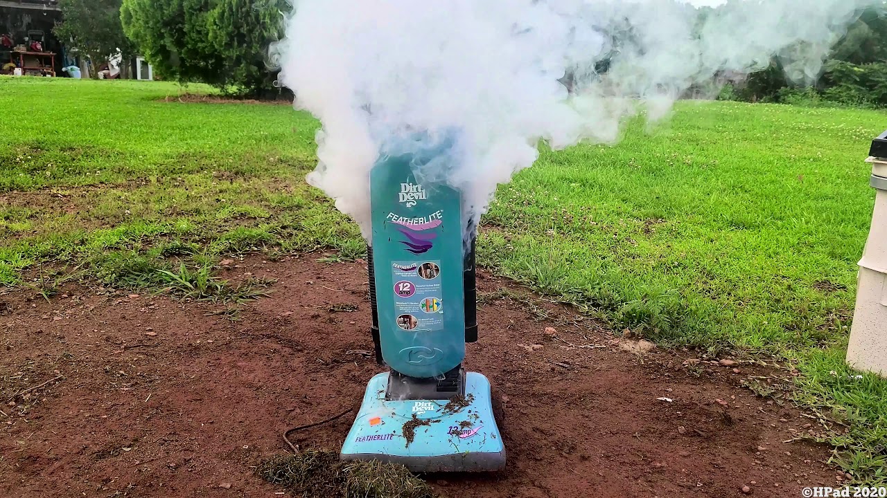 Dirt Devil FeatherLite Vacuum Destruction