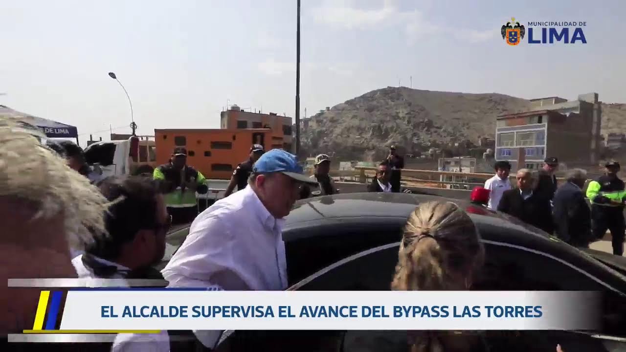 Presentación de avance del bypass Las Torres | 13 de octubre.