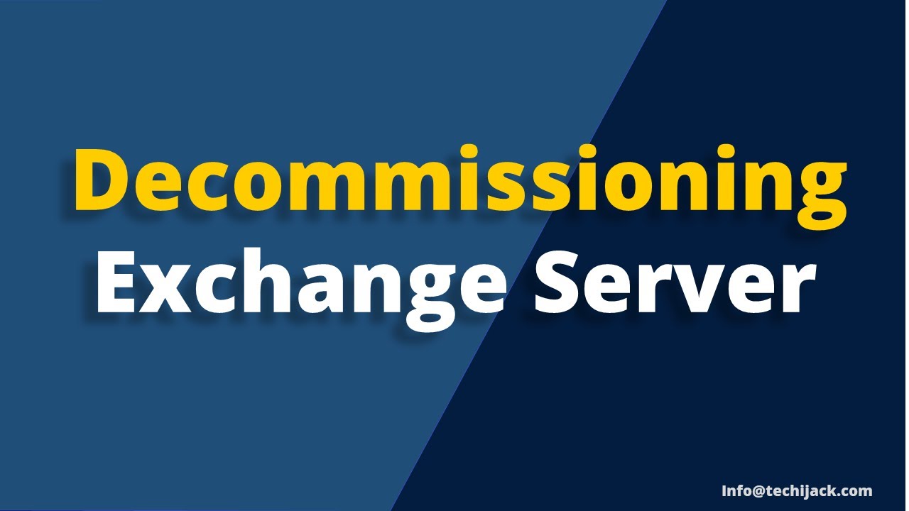 Как безопасно вывести из эксплуатации Exchange Server | Пошаговое удаление Hybrid, Edge и DAG | T...