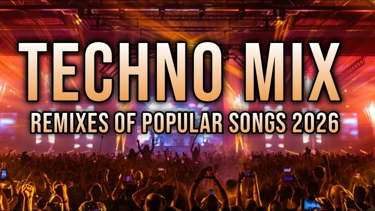 TECHNO MIX 2026 💥 Remixes Of Popular Songs 💥 Only Techno Bangers #58