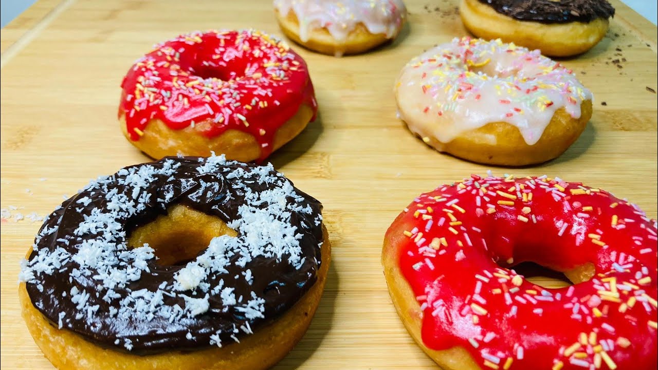 أطيب دونات 🍩 خفيف هشيش  ولذيذه بأسهل طريقة وبمكونات بسيطة والأهم لا يتشرب أي نقطة زيت