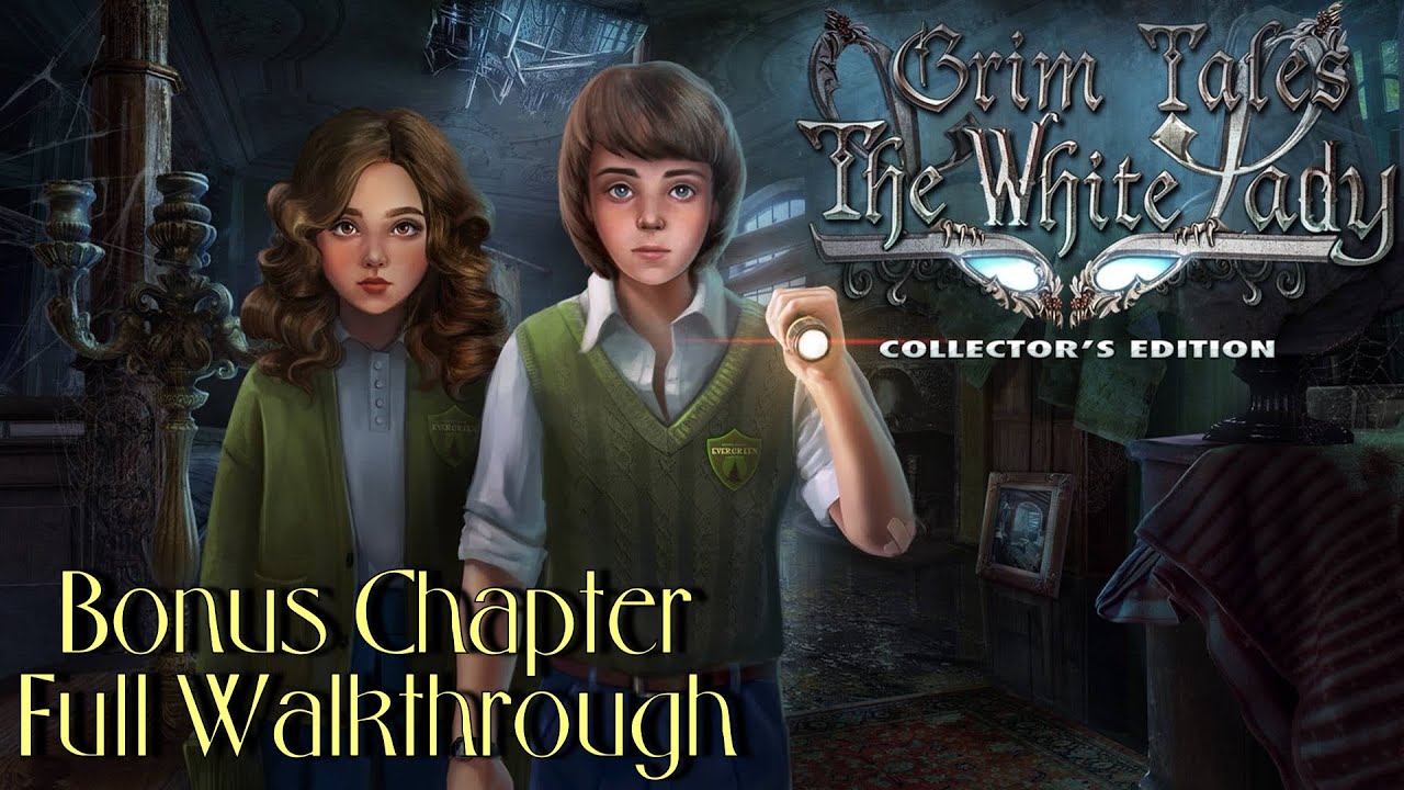 Let's Play - Grim Tales 13 - The White Lady - Bonus Chapter Full Walkthrough
