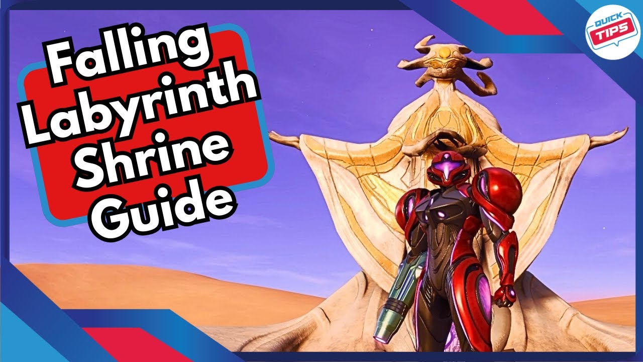 Falling Labyrinth Shrine Guide in Metroid Prime 4
