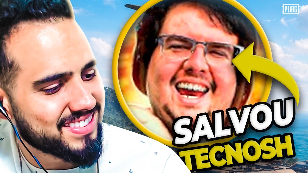 THUGFAAST SALVANDO TECNOSH NO SQUAD EM TAEGO - PUBG