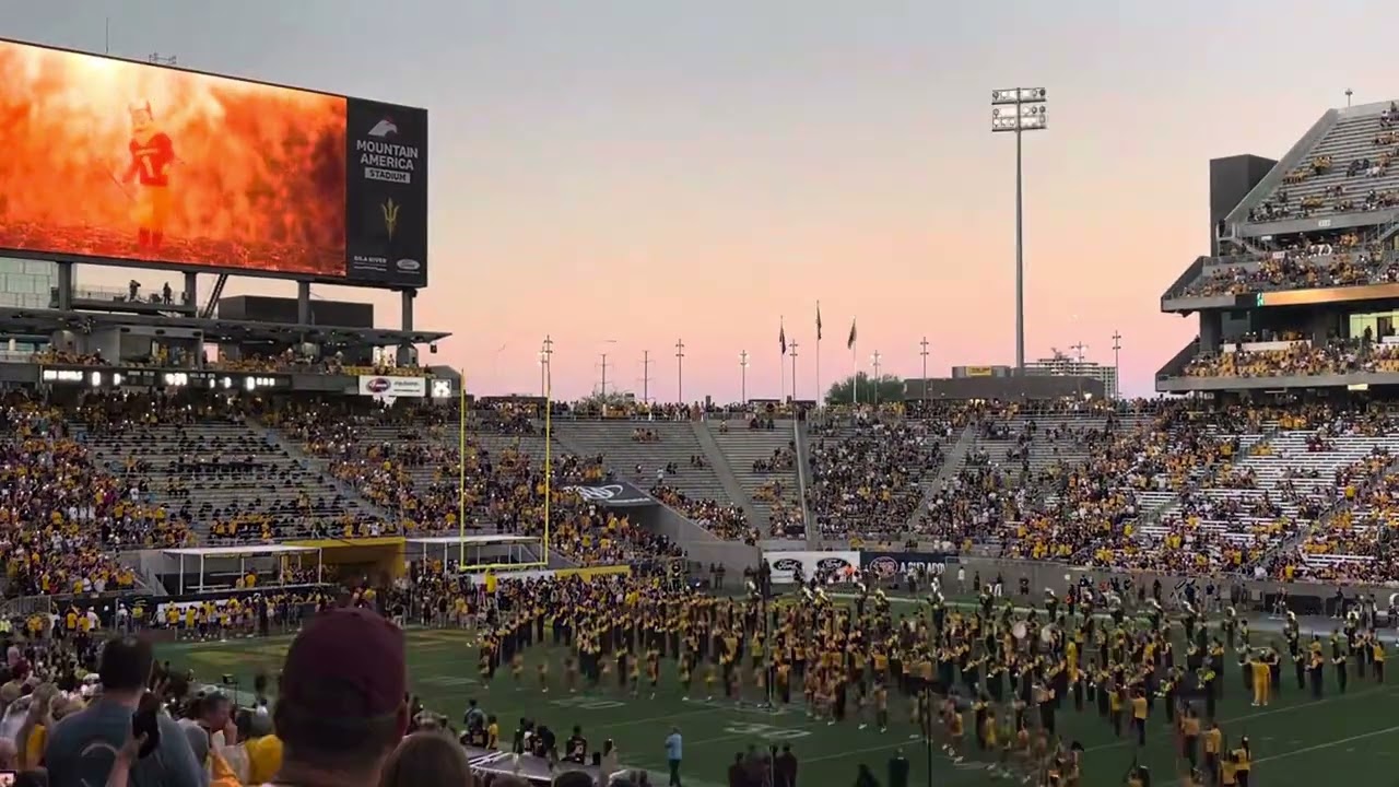 2025 Arizona State Sun Devil Football entrance 