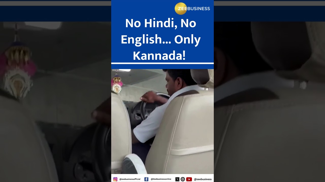 Viral Video | Bengaluru Uber driver clashes with passenger over AC in viral video: 'Only Kannada