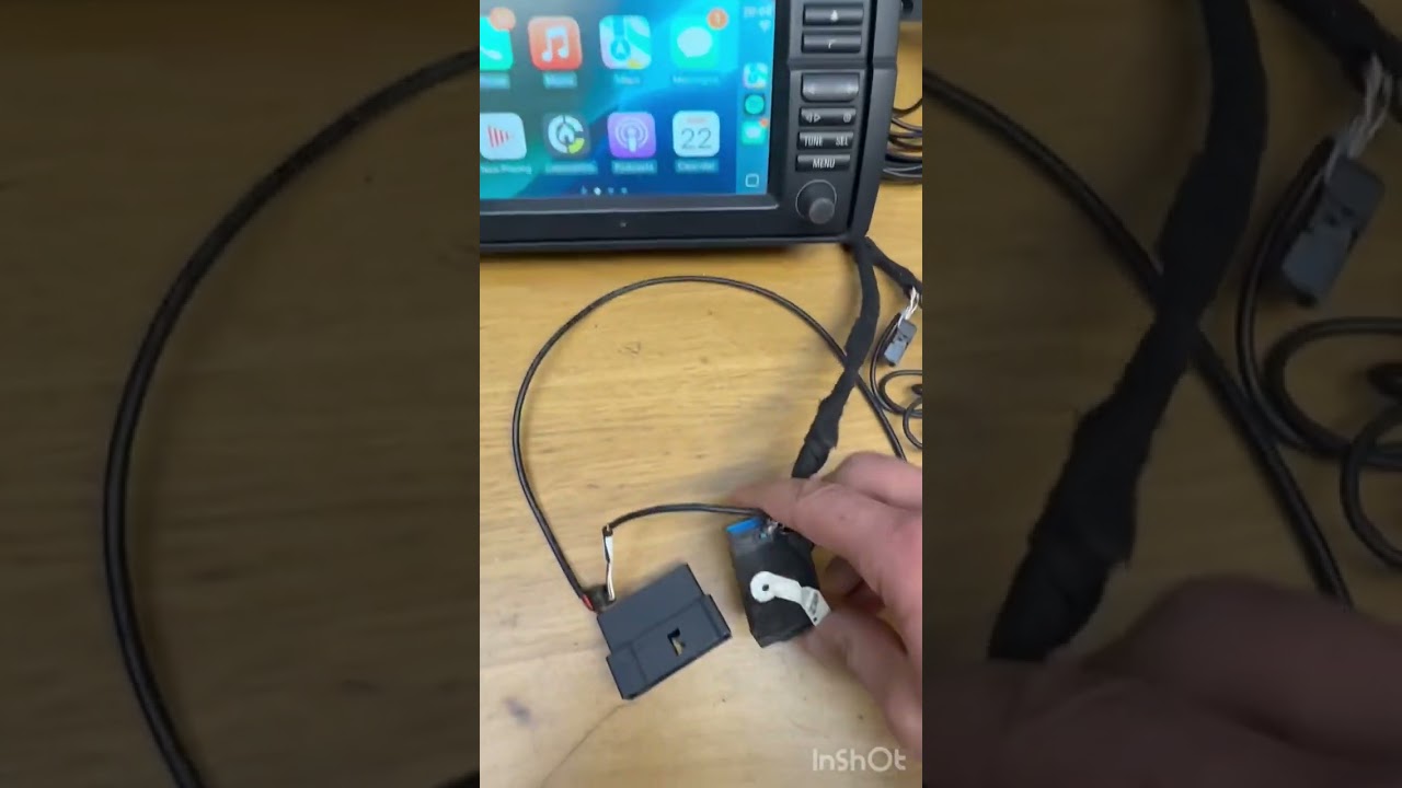BMW Apple Carplay / Android auto, E46, E39, E38, Z4, X3, L322 - Fitting Instructions