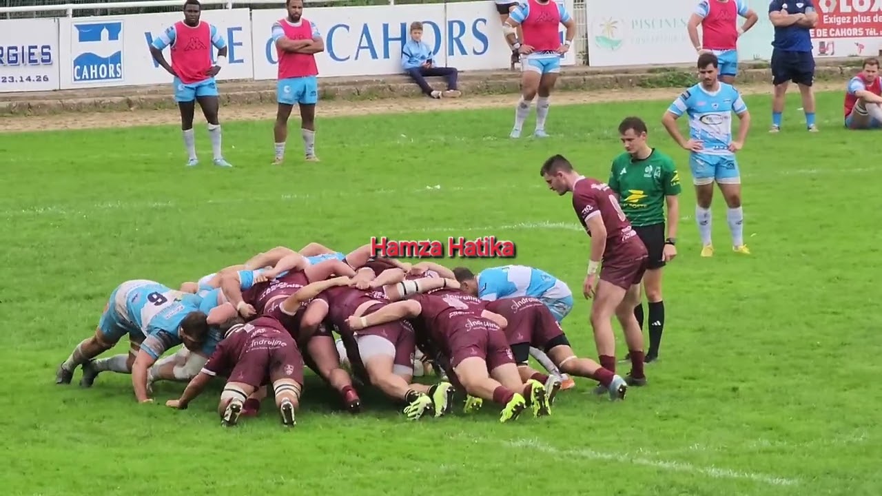 🏉 Ciel et Blanc [25-25] 4 cantons ! #hamzahatika #rugby #sports #cahors #live #duet #france #foryou 