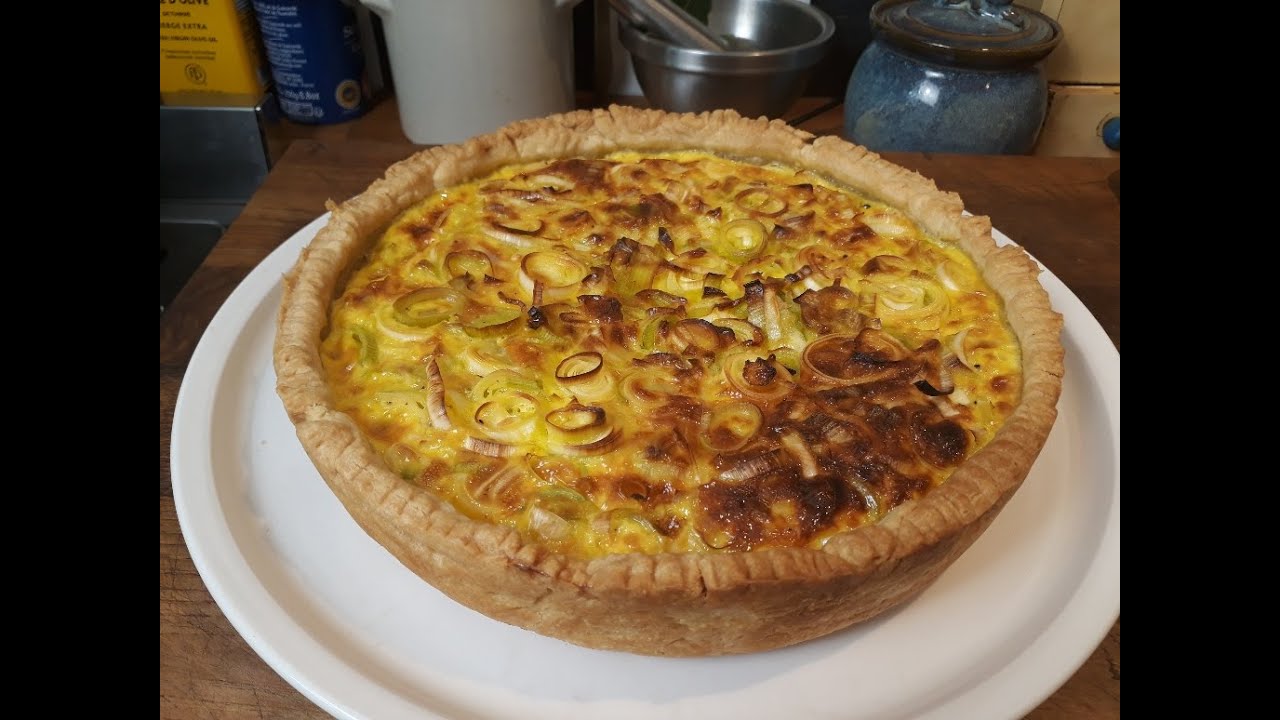 QUICHE D'AUTOMNE AUX POIREAUX