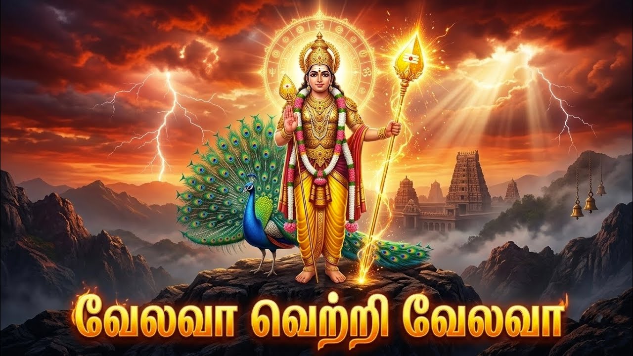 வேலவா வெற்றி வேலவா 🔱 | முருகன் பக்தி பாடல் | Velava Vetri Velava Devotional Song | Godversetamil