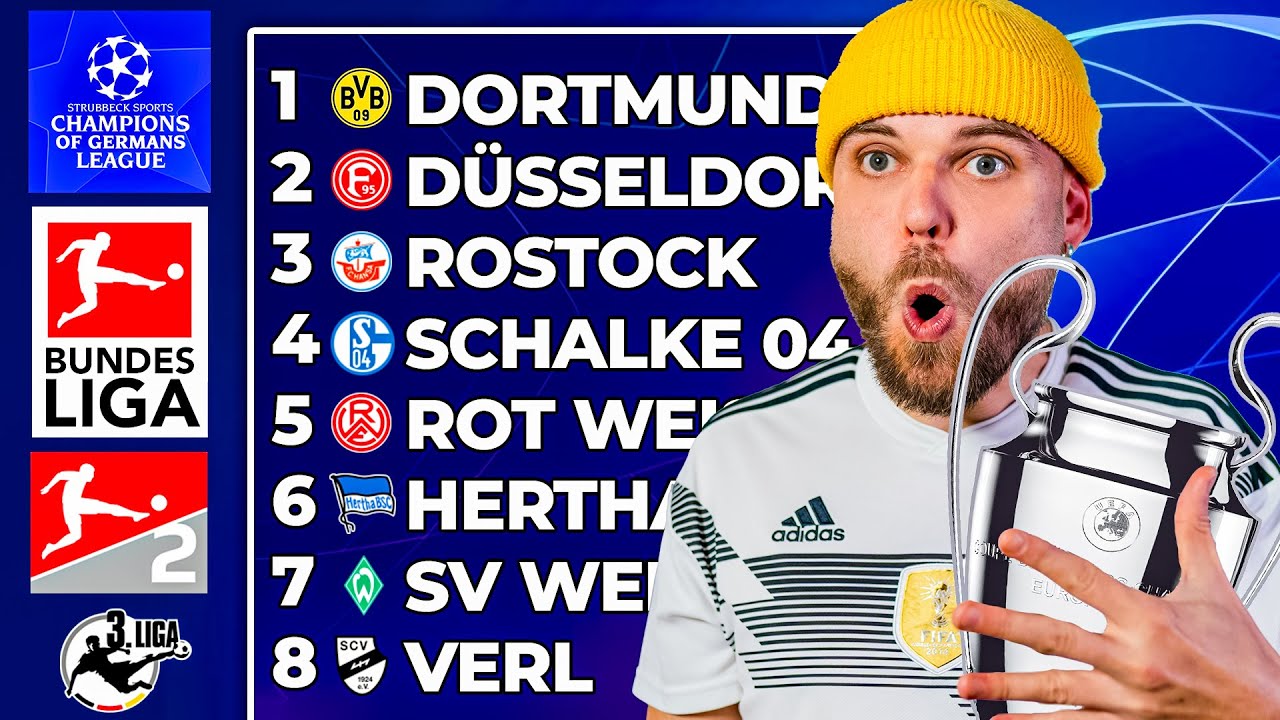 BUNDESLIGA, ABER im neuen CHAMPIONS LEAGUE FORMAT 🏆⚽️🇩🇪