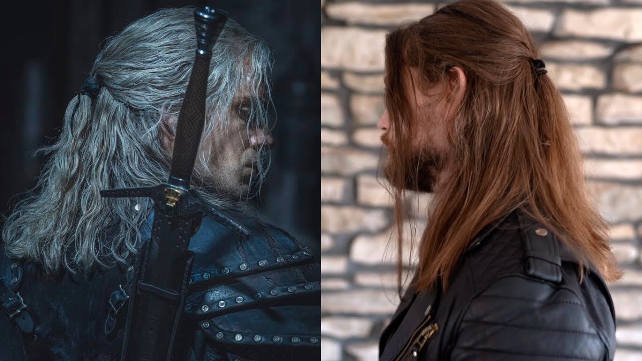 The Witcher Geralt of Rivia Hairstyle Tutorial (QUICK & EASY)