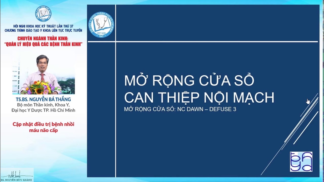 Cập nhật điều trị Nhồi Máu Não cấp 3/2021