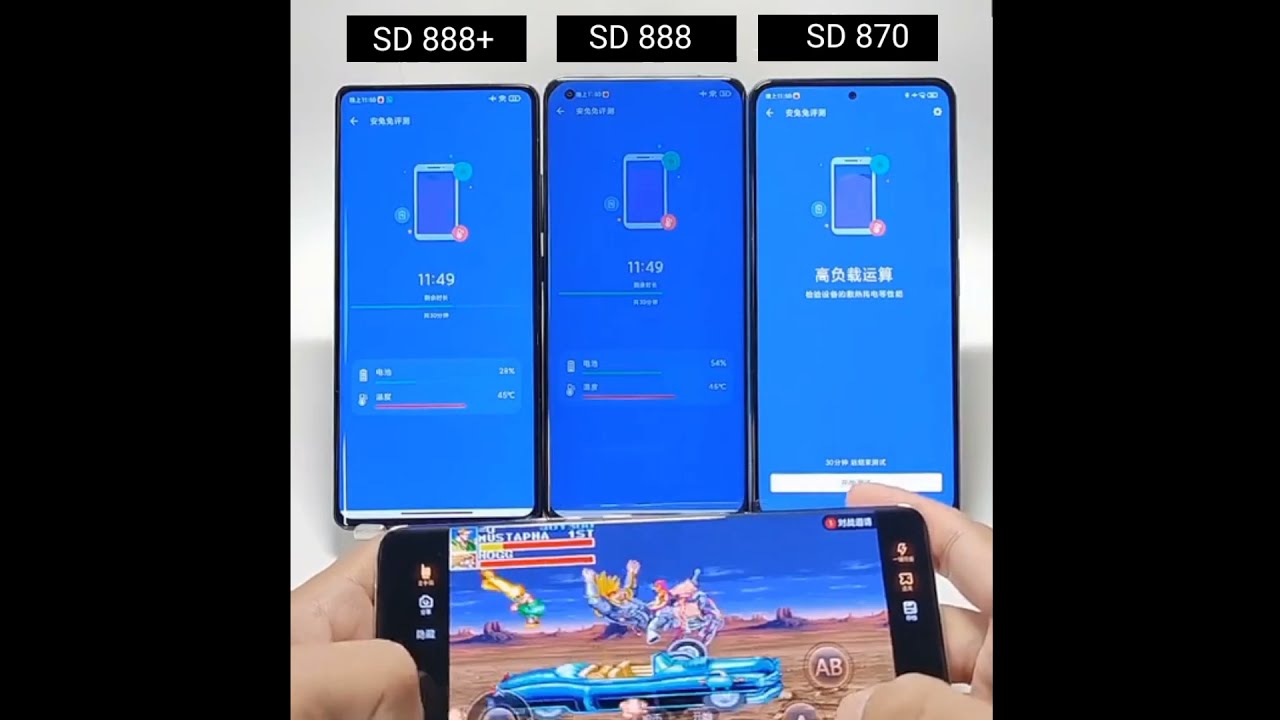 Snapdragon 888 Plus vs Snapdragon 888 vs Snapdragon 870