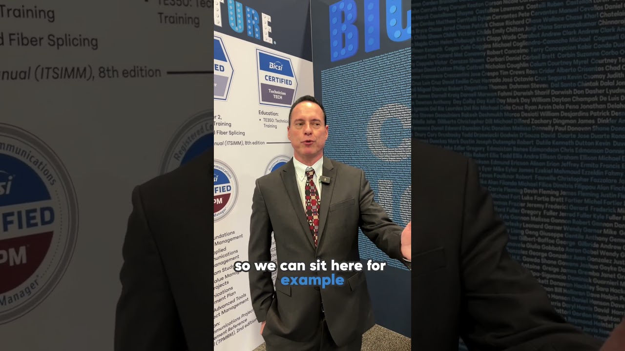 BICSI Board President, William &ldquo;Bill&rdquo; Foy, shares his thoughts about #BICSIWinter2026