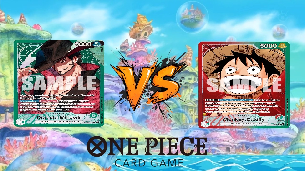 EB03 LOCALS GAMEPLAY ROUND 3 - GREEN MIHAWK VS RG MONKEY D LUFFY