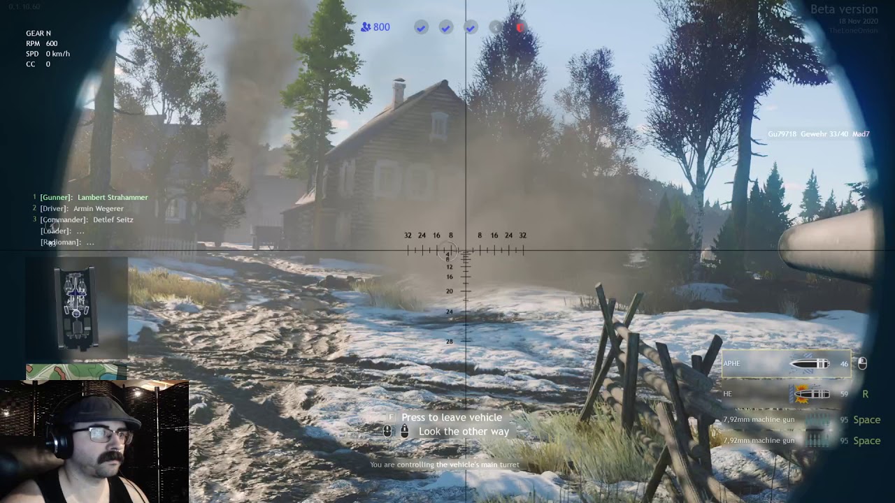 Enlisted Gameplay - 138 Kill streak in a Panzer III Ausf. B