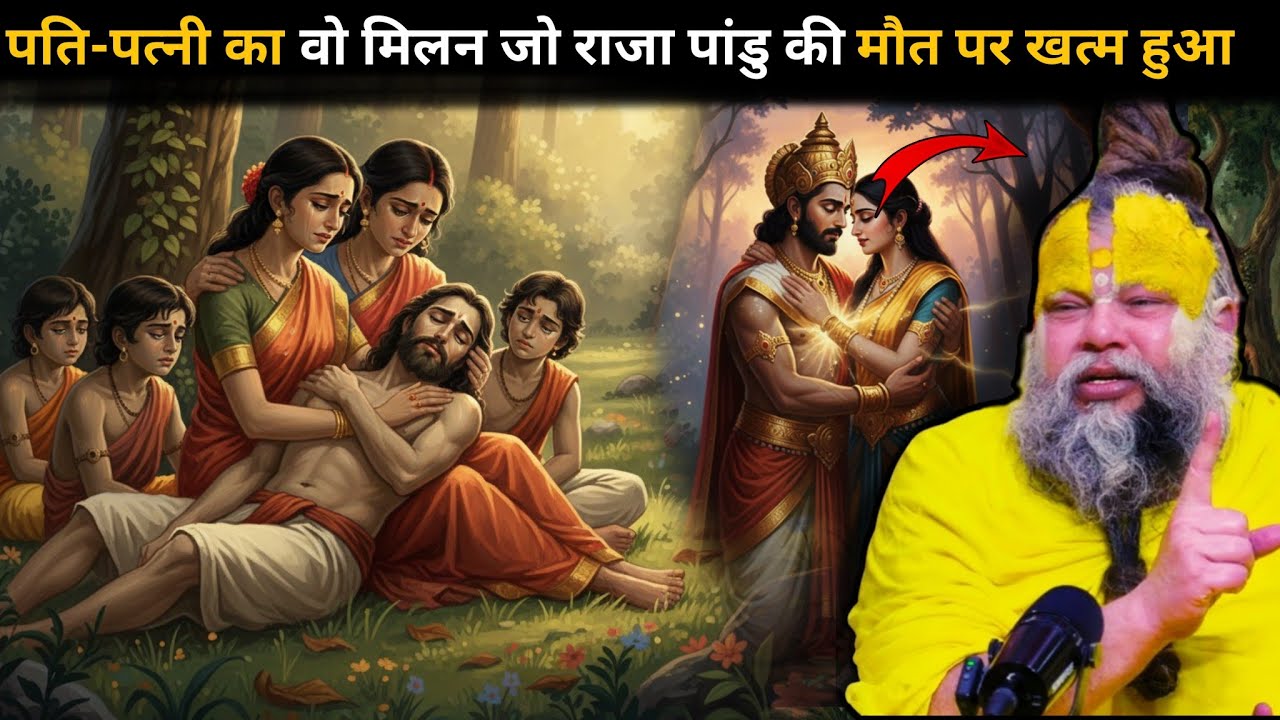 कैसे हुई थी पांडवों के पिता पांडु महाराज की मृत्यु 🤯 मृत्यु के बाद पांडवों और कुंती माता का क्या हुआ