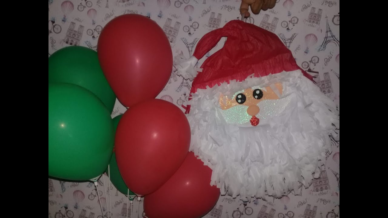 Piñata de SANTA CLAUS.