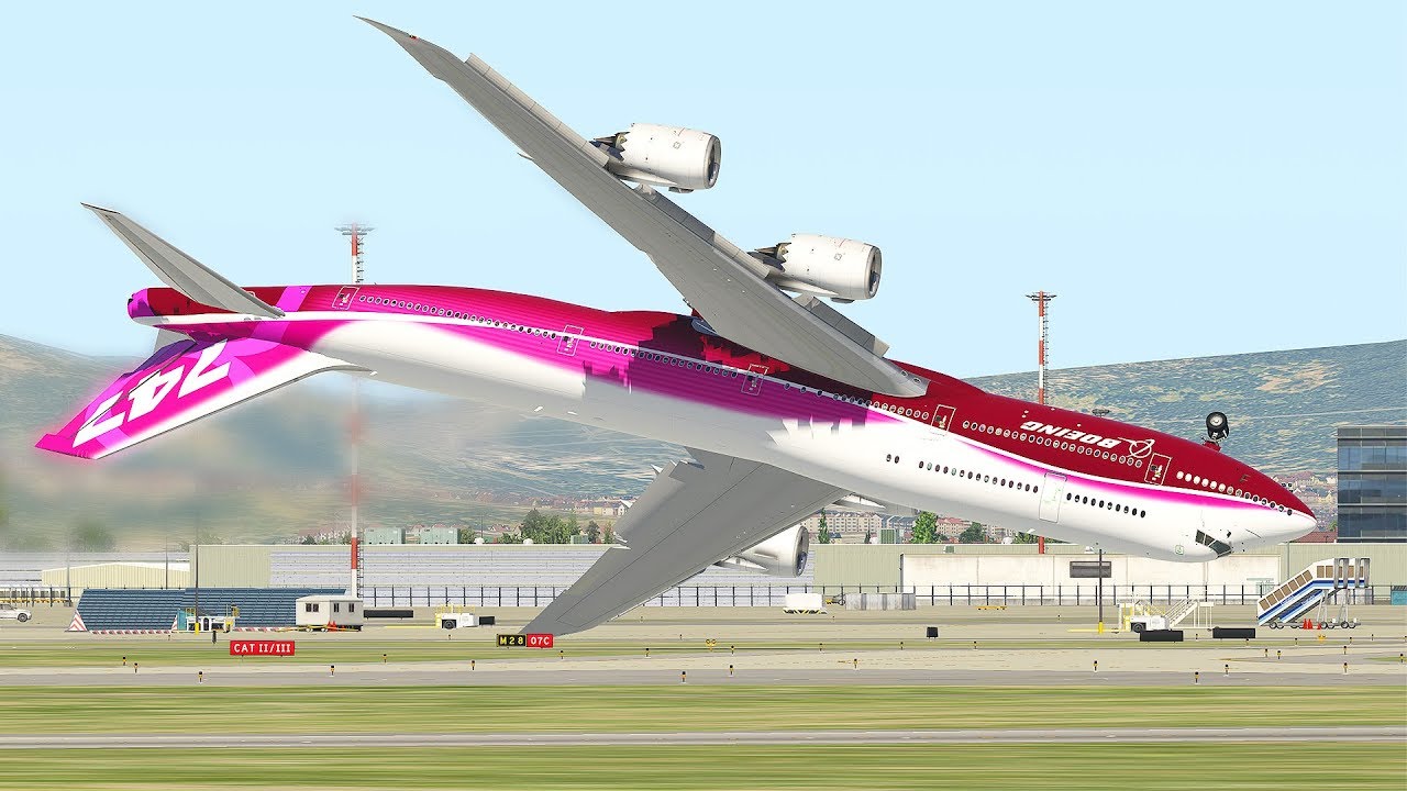 Попытка посадки | Подборка посадок и взлетов в X-Plane 11