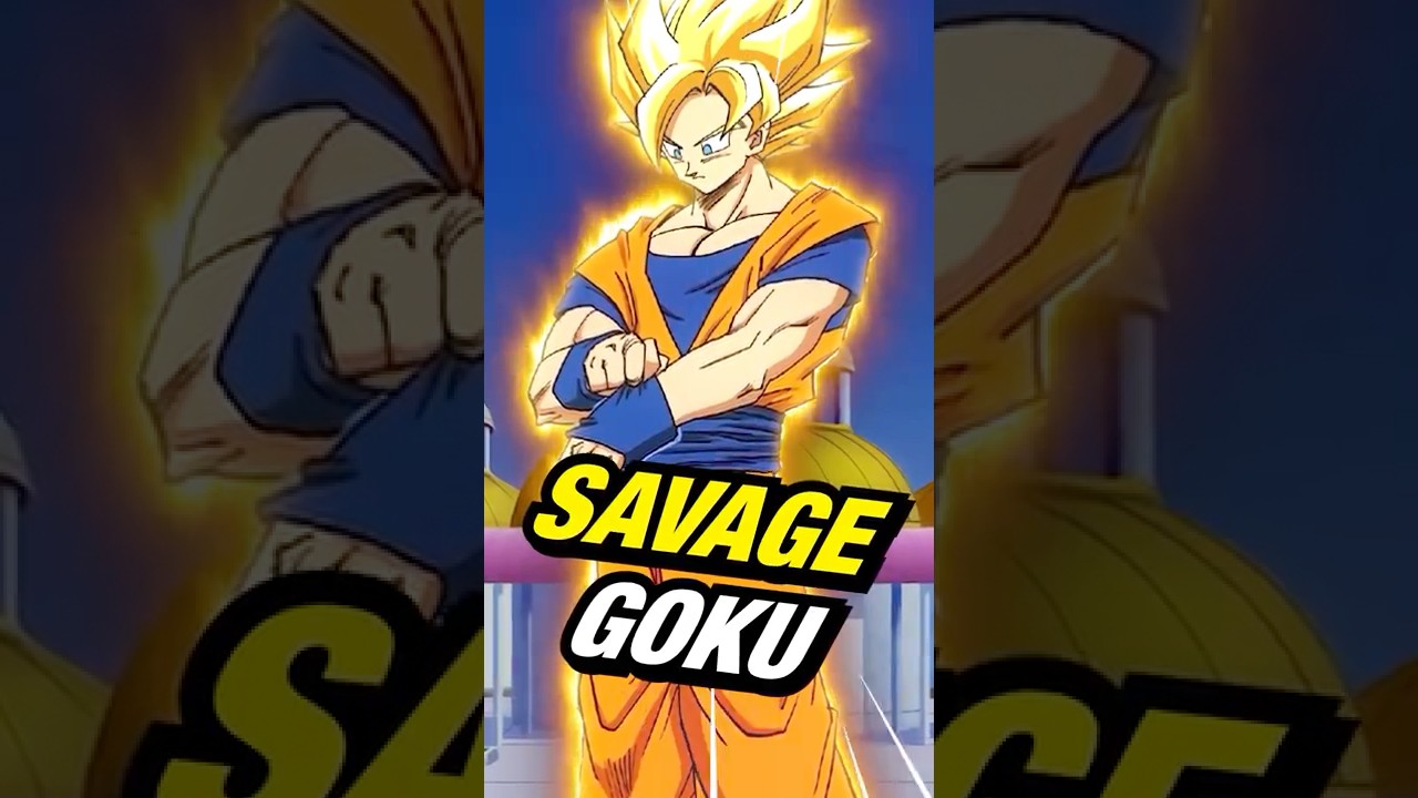 The Most SAVAGE Goku Ever Was to His Friends  #dragonball #dbz #goku