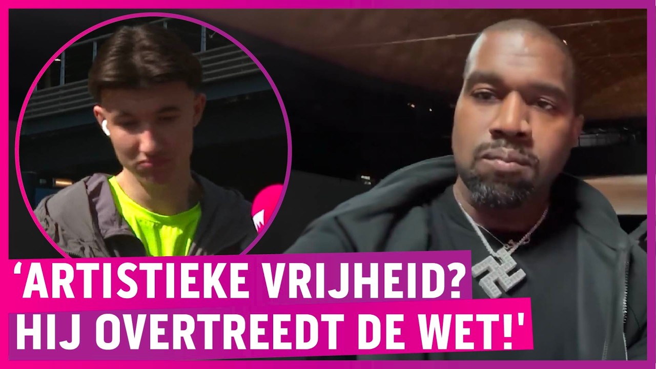 Jongeren willen Kanye West zien, ondanks nazi-uitingen: &lsquo;Ga naar Westerbork!&rsquo;