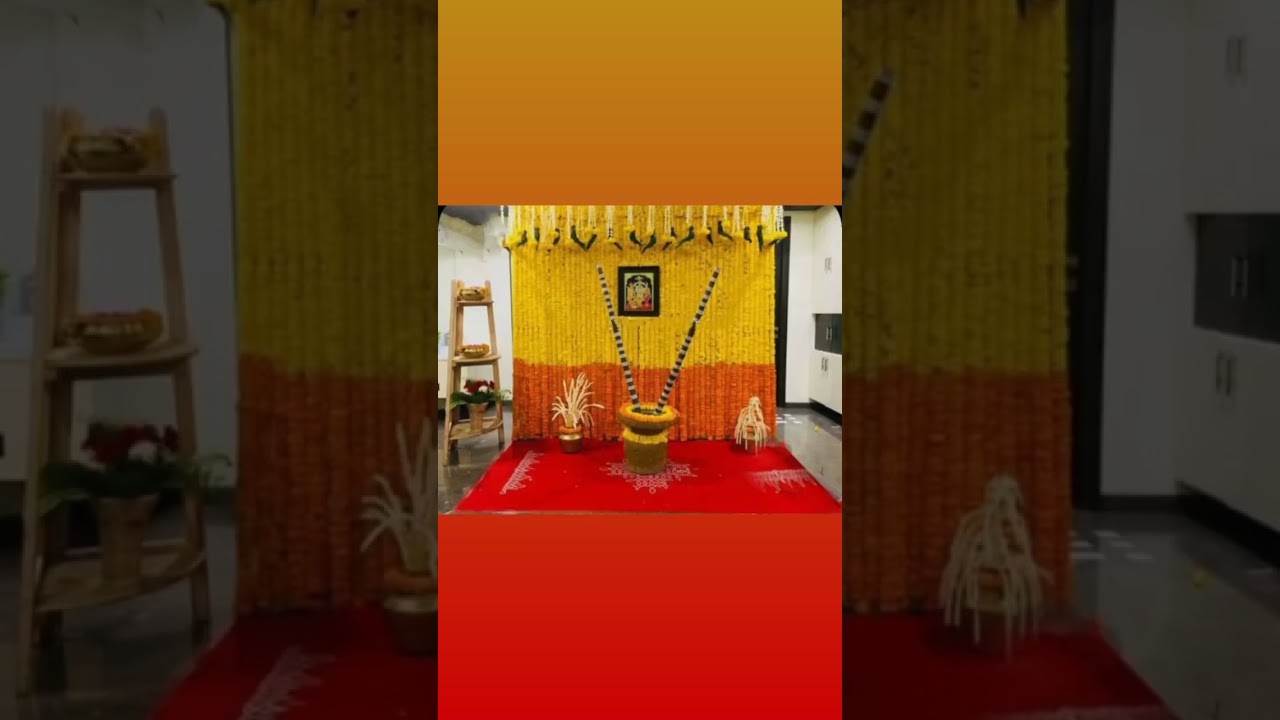 Pasupu Function | Pasupu Event | Pasupu Ceremony Decoration Ideas | Godumarai