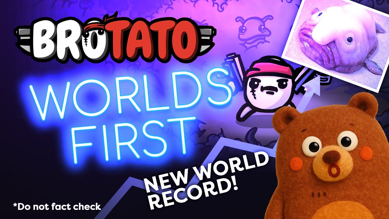 Bramley Bear's New Brotato World Record!