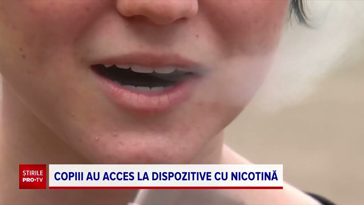 Deși este interzis prin lege, &icirc;n Rom&acirc;nia copiii pot să-și cumpere singuri dispozitive cu nicotină