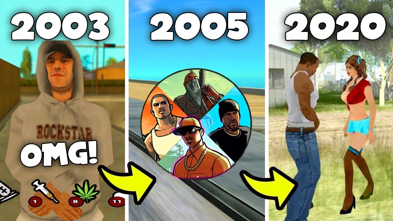 Things Removed From GTA San Andreas Over The Years 2003- 2020