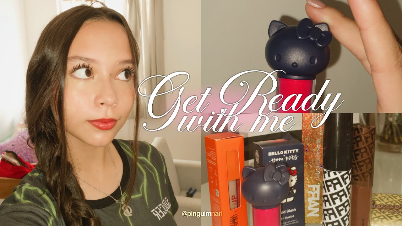 GRWM para os Jogos Internos da escola 🎀✨ - Pinguimnari