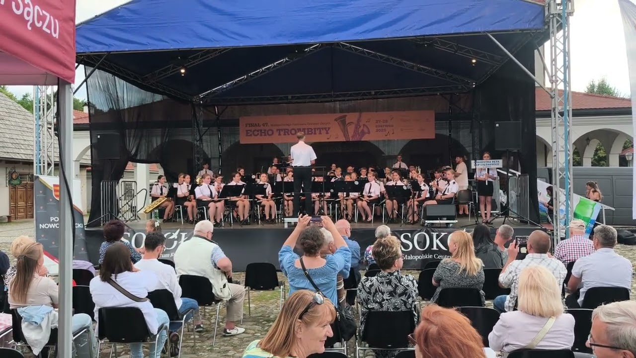 Finał 47 Echo Trombity Orkiestra Dęta im.Jana Muchy w Ciężkowicach 27.06.2025