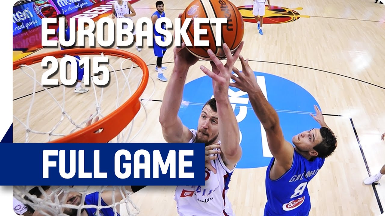 Serbia v Italy - Group B - Full Game - Eurobasket 2015