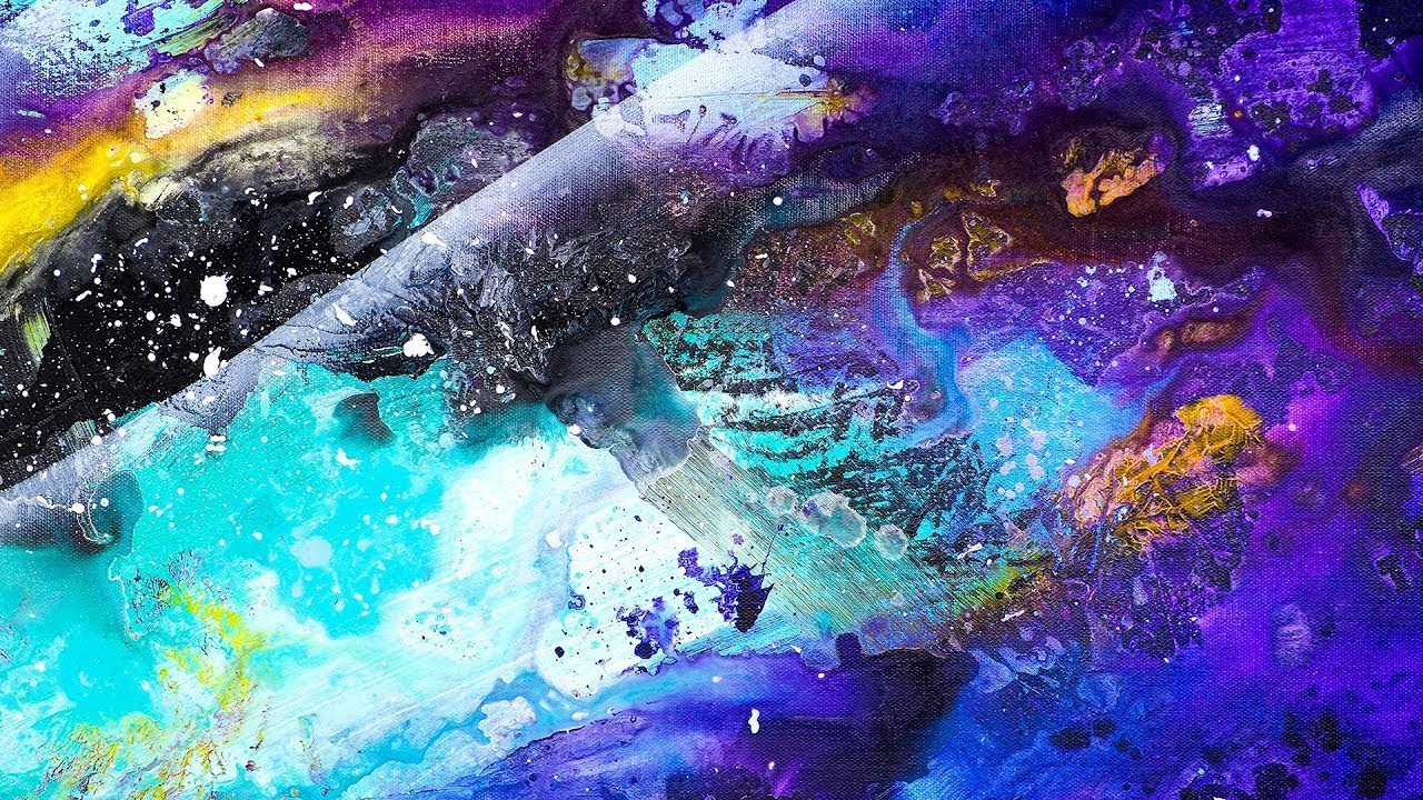 THIS ABSTRACT PAINTING WILL BLOW YOUR MIND...